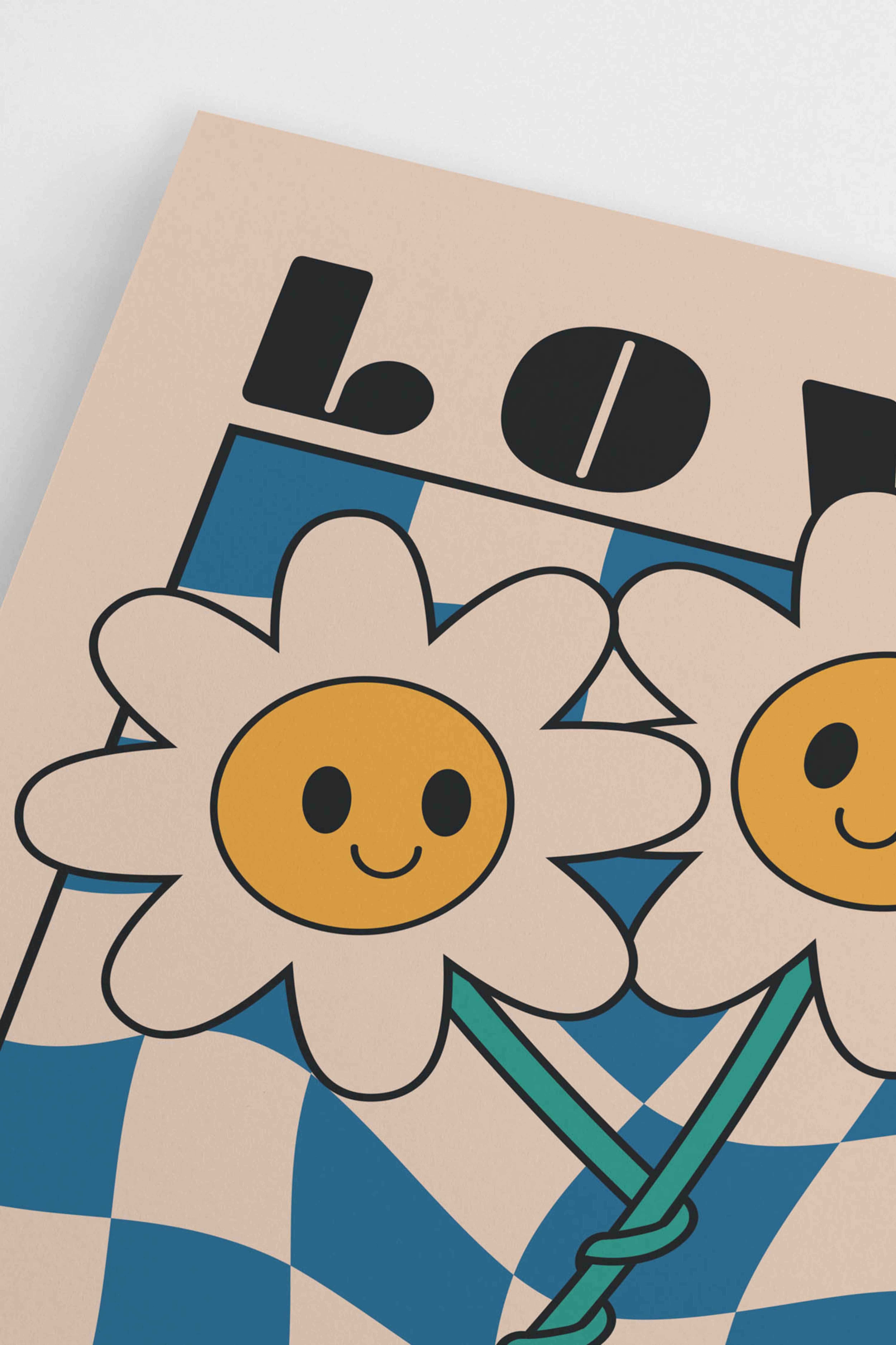 Постер flower love