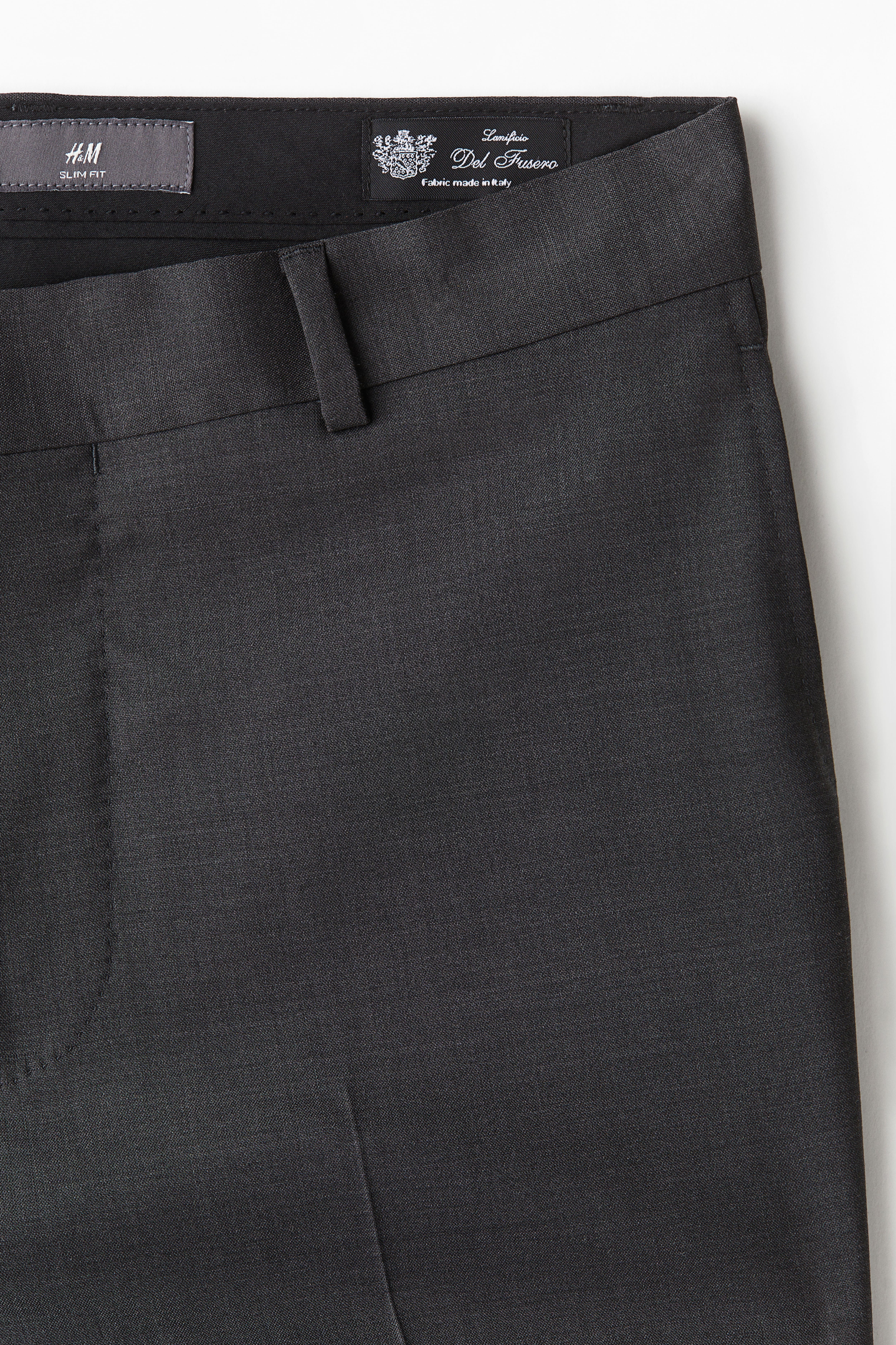 Брюки классического покроя slim fit