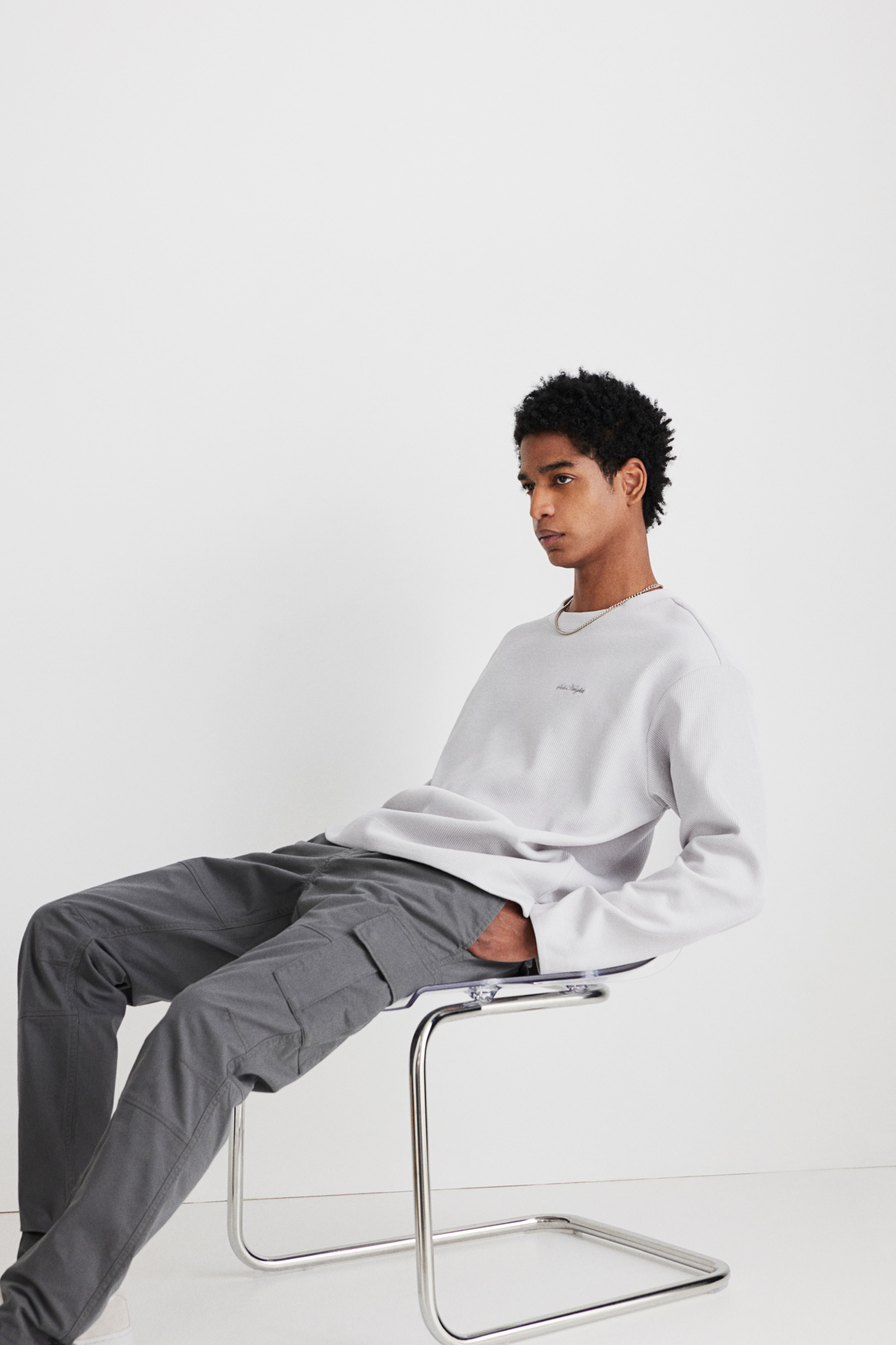Брюки карго slim fit