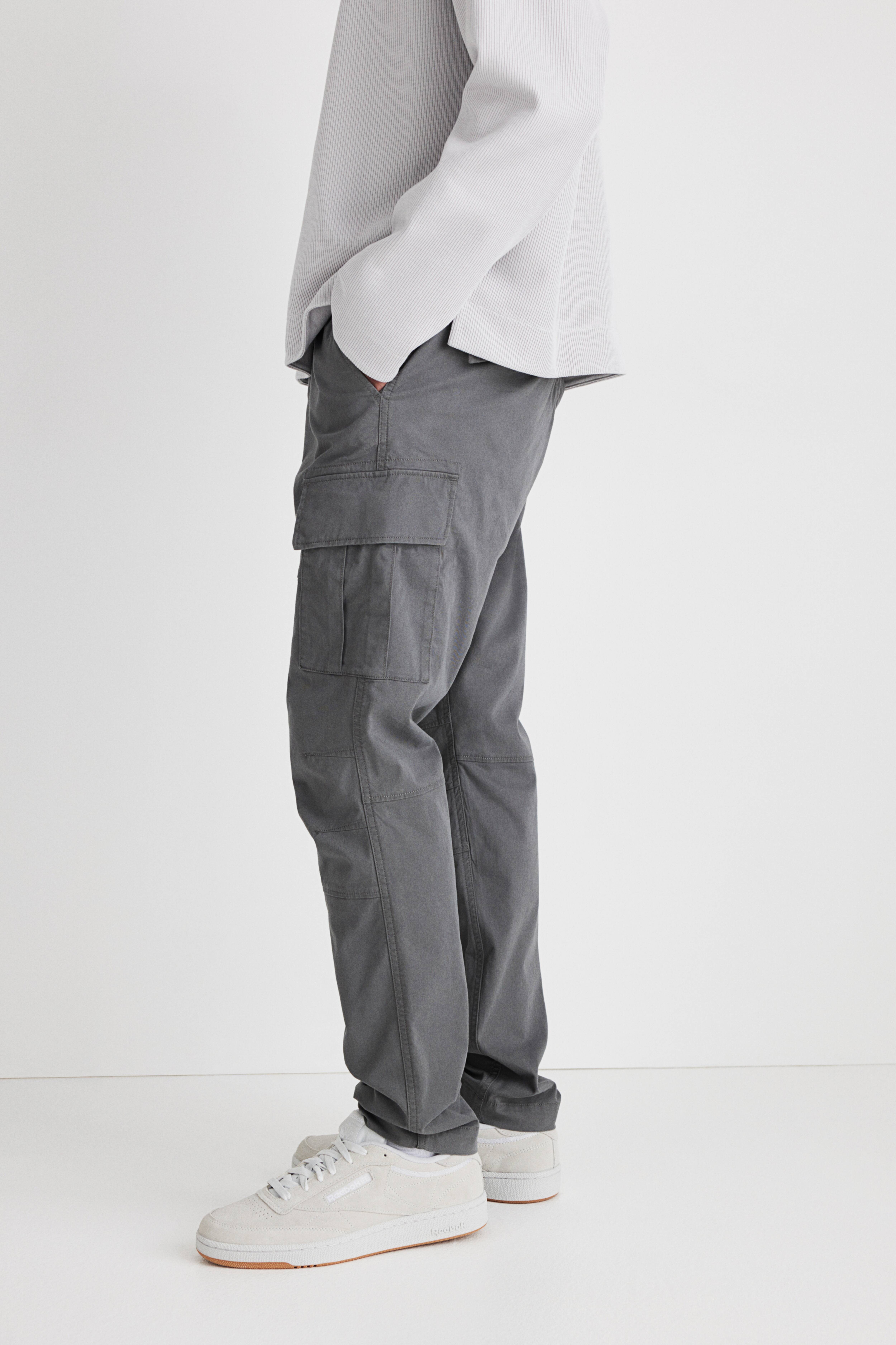 Брюки карго slim fit